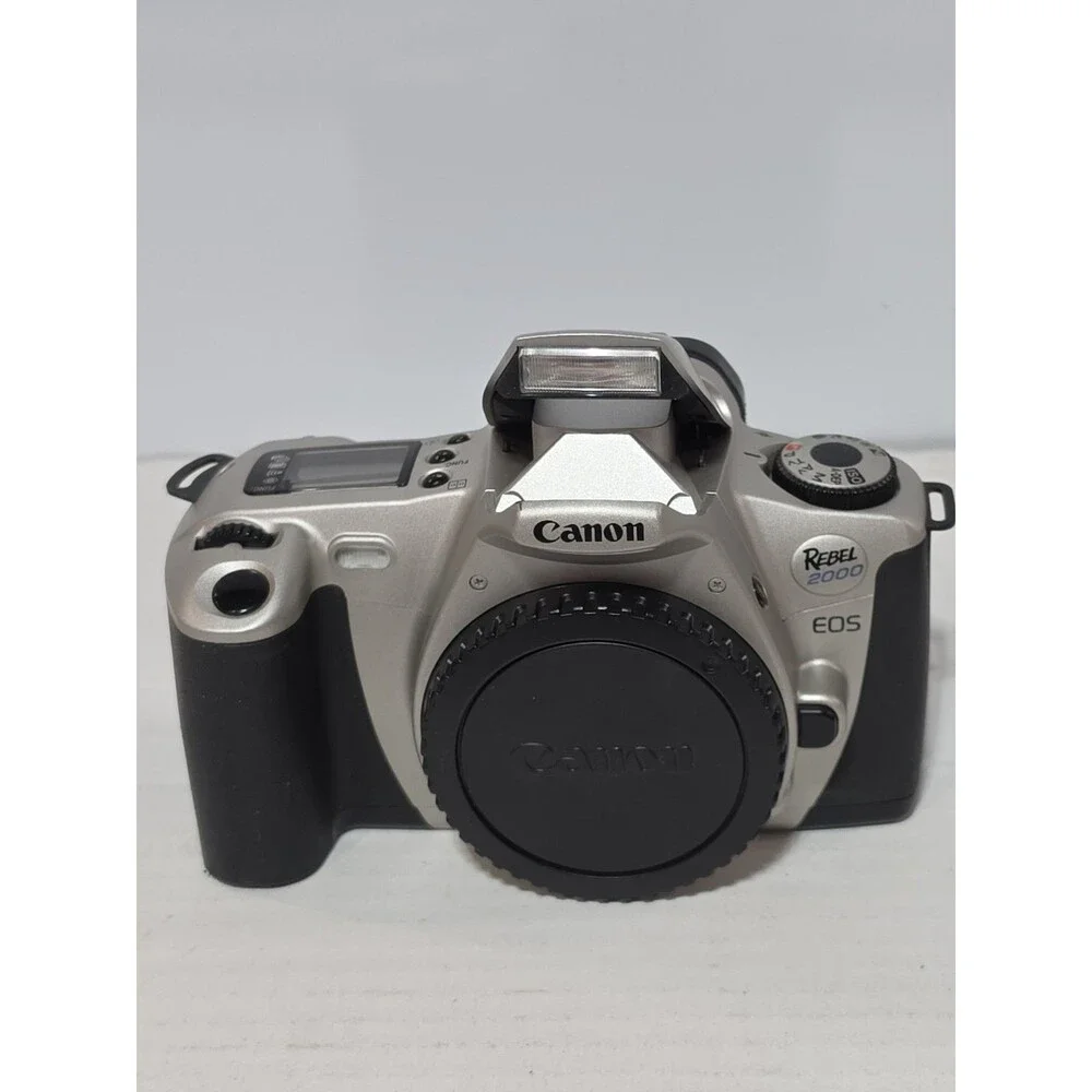 Canon EOS Rebel 2000 35mm SLR Film Camera Body Only, Pop Up Flash